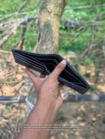 Introducing the Zomidar Classic Bi-Fold Premium Leather Wallet – “The Horizon” with Zipper Pocket, meticulously crafted with top-tier genuine leather for enduring style and functionality.