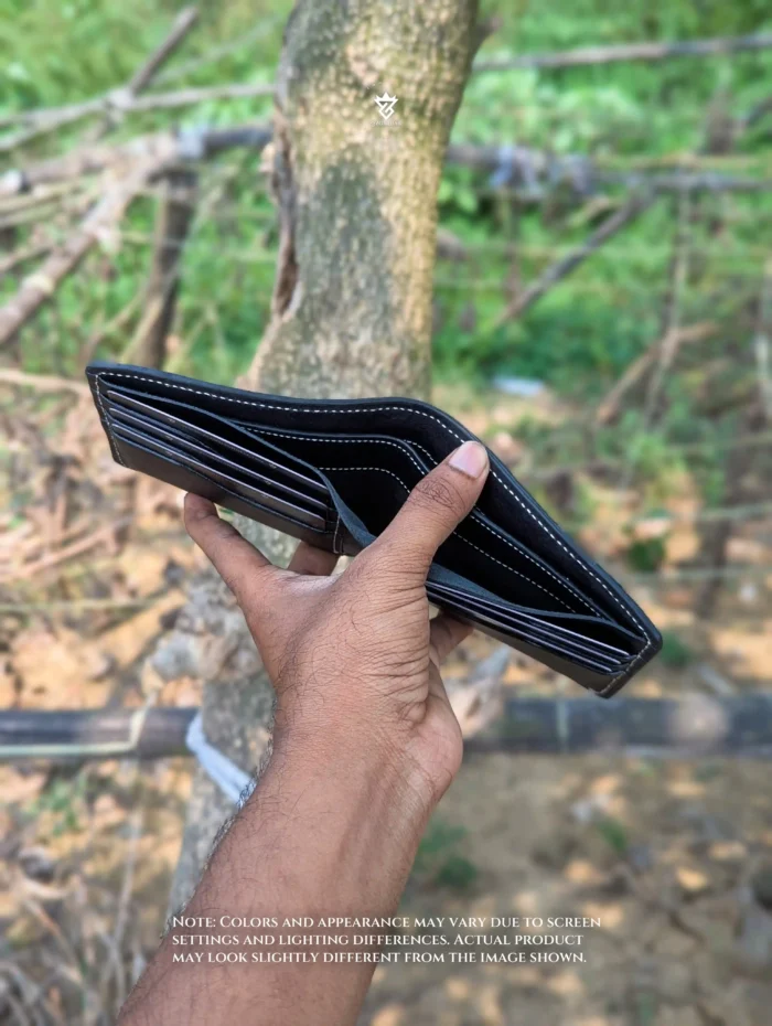 Introducing the Zomidar Classic Bi-Fold Premium Leather Wallet – “The Horizon” with Zipper Pocket, meticulously crafted with top-tier genuine leather for enduring style and functionality.
