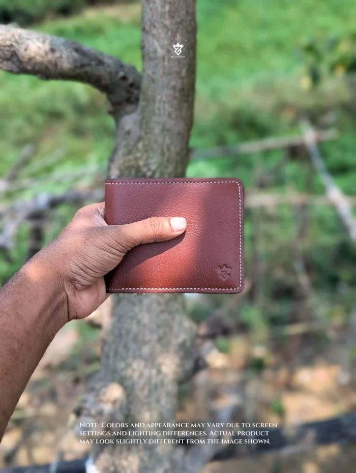 Introducing the Zomidar Classic Bi-Fold Premium Leather Wallet – “The Horizon” with Zipper Pocket, meticulously crafted with top-tier genuine leather for enduring style and functionality.
