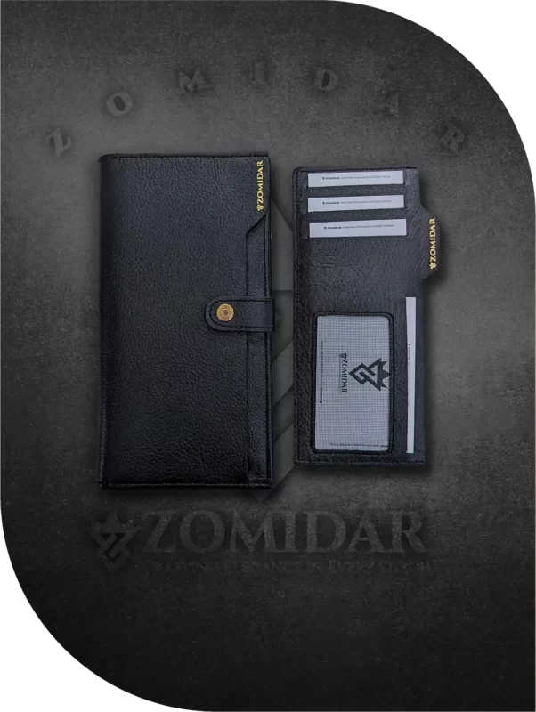 Zomidar MultiFunctional Premium Leather Long Wallet