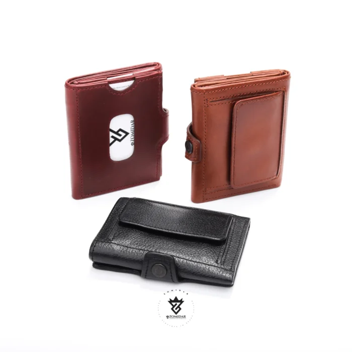 Slim Compact Front Pocket Leather Wallet