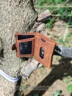 Slim Compact Front Pocket Leather Wallet (The Quantum ZTMW) Wallet
