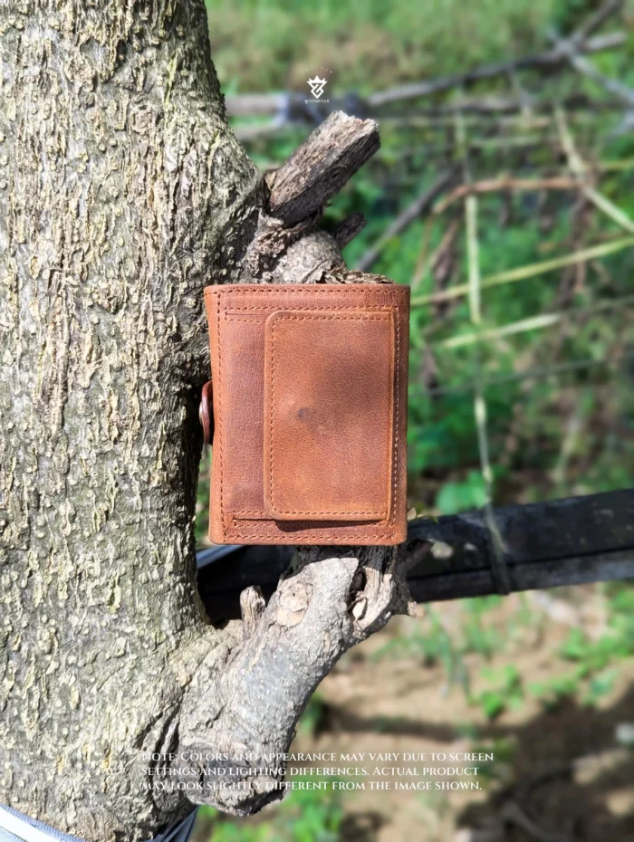 Slim Compact Front Pocket Leather Wallet (The Quantum ZTMW) Wallet
