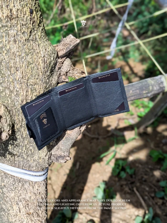 Slim Compact Front Pocket Leather Wallet (The Quantum ZTMW) Wallet