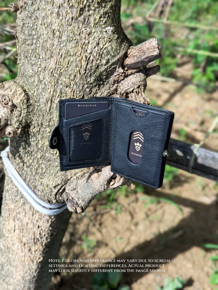 Slim Compact Front Pocket Leather Wallet (The Quantum ZTMW) Wallet