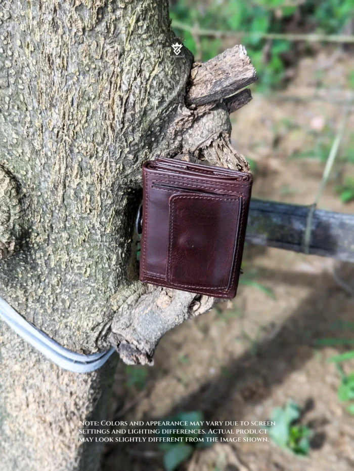 Slim Compact Front Pocket Leather Wallet (The Quantum ZTMW) Wallet