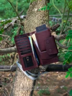 Magnetic Closure MultiFunctional Pop Up Card Holder Long Wallet (The QuickSnap Magnet Version)