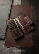 Magnetic Closure MultiFunctional Pop Up Card Holder Long Wallet (The QuickSnap Magnet Version)