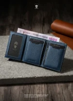 The Magneto by ZOMIDAR. A slim genuine leather wallet combining a pop-up card holder, strong magnetic closure, RFID blocking, and a zipper pocket. Available in 6 colors. Upgrade your everyday carry.