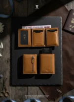 The Magneto by ZOMIDAR. A slim genuine leather wallet combining a pop-up card holder, strong magnetic closure, RFID blocking, and a zipper pocket. Available in 6 colors. Upgrade your everyday carry.