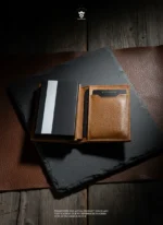 The Magneto by ZOMIDAR. A slim genuine leather wallet combining a pop-up card holder, strong magnetic closure, RFID blocking, and a zipper pocket. Available in 6 colors. Upgrade your everyday carry.