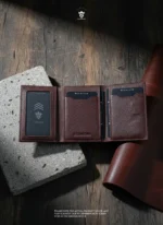 The Magneto by ZOMIDAR. A slim genuine leather wallet combining a pop-up card holder, strong magnetic closure, RFID blocking, and a zipper pocket. Available in 6 colors. Upgrade your everyday carry.