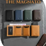 The Magneto | Leather Pop-Up Wallet by ZOMIDAR